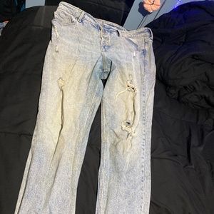 Old Navy Ripped Mom Jeans sz 14